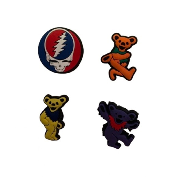 Grateful Dead Jibbitz croc charms NWOT - Picture 1 of 6